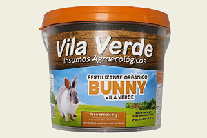 Fertilizante Orgânico Bunny Vila Verde 1kg Linha Premium