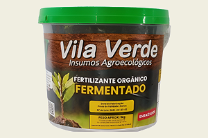 Fertilizante Orgânico Fermentado Vila Verde 1kg Linha Premium