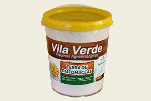 Fertilizante Orgânico Terra de Diatomáceas Vila Verde balde com 900g