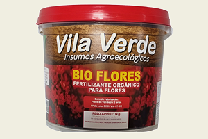 BioFlores Fertilizante Orgânico Para Flores Vila Verde 1kg Linha Premium