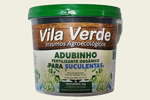 Adubinho Fertilizante Orgânico Para Suculentas Vila Verde1kg Linha Premium