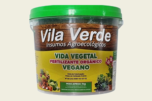 Vida Vegetal Fertilizante Orgânico Vegano Vila Verde 1kg Linha Premium