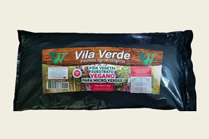 Vida Vegetal Substrato Orgânico VEGANO para Micro Verdes 1,5 kg